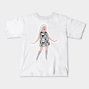 Rosé Pockets Runway Kids T-Shirt